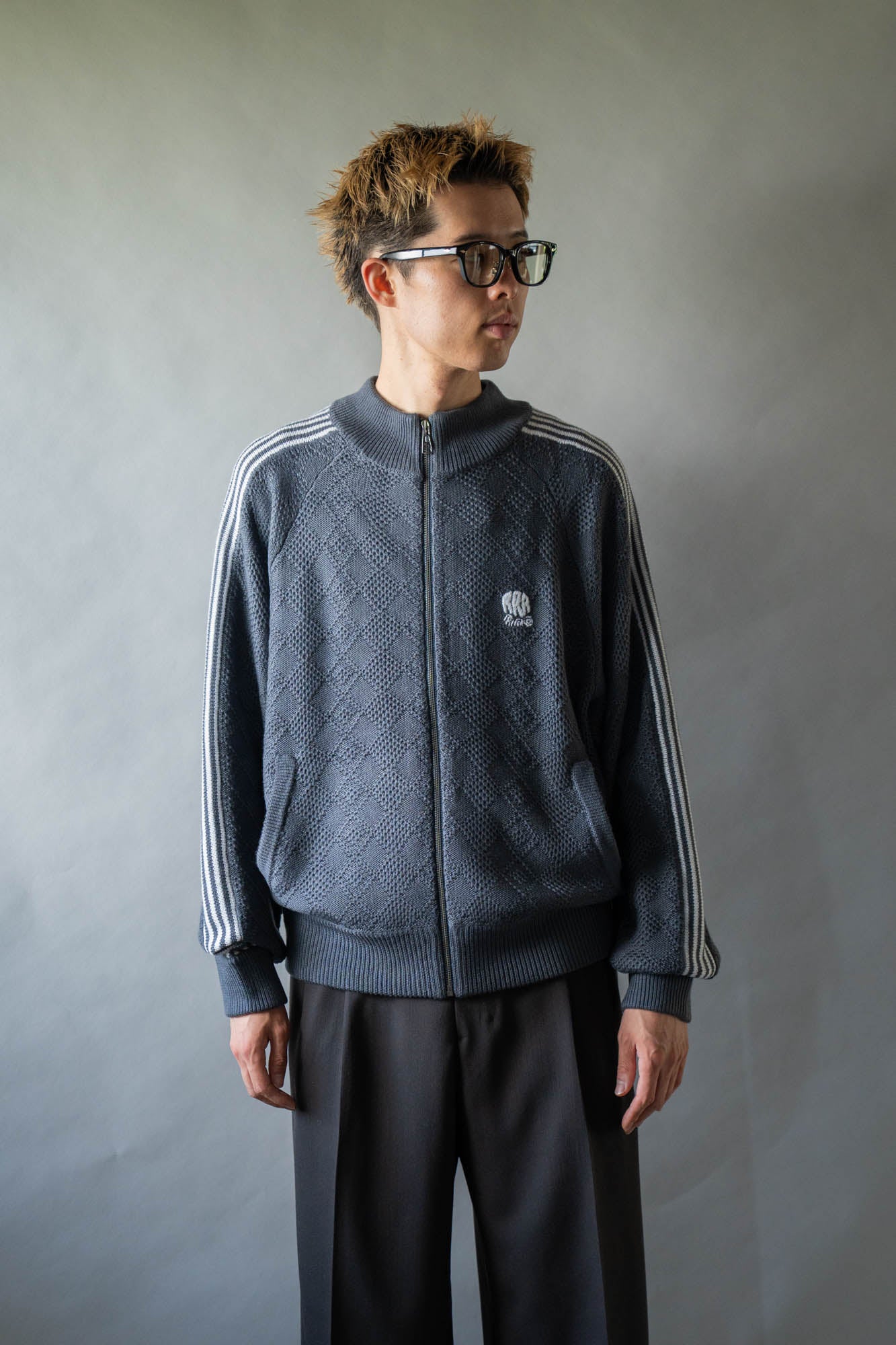 KNITTED TRAINING JACKET