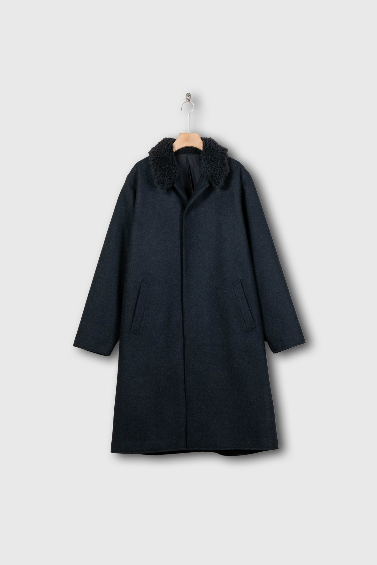 Boa Collar Coat