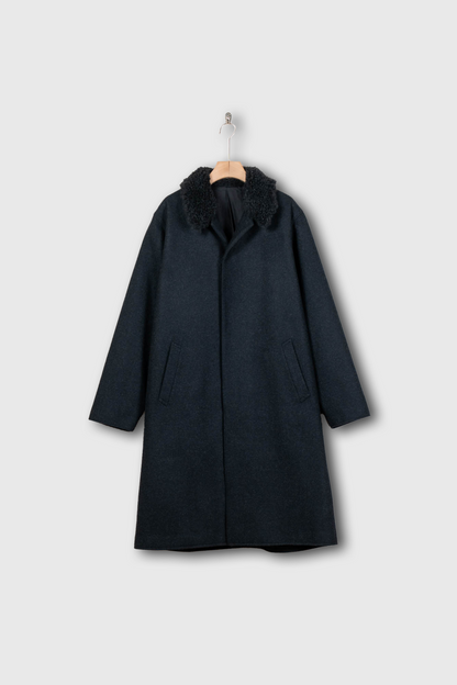 Boa Collar Coat