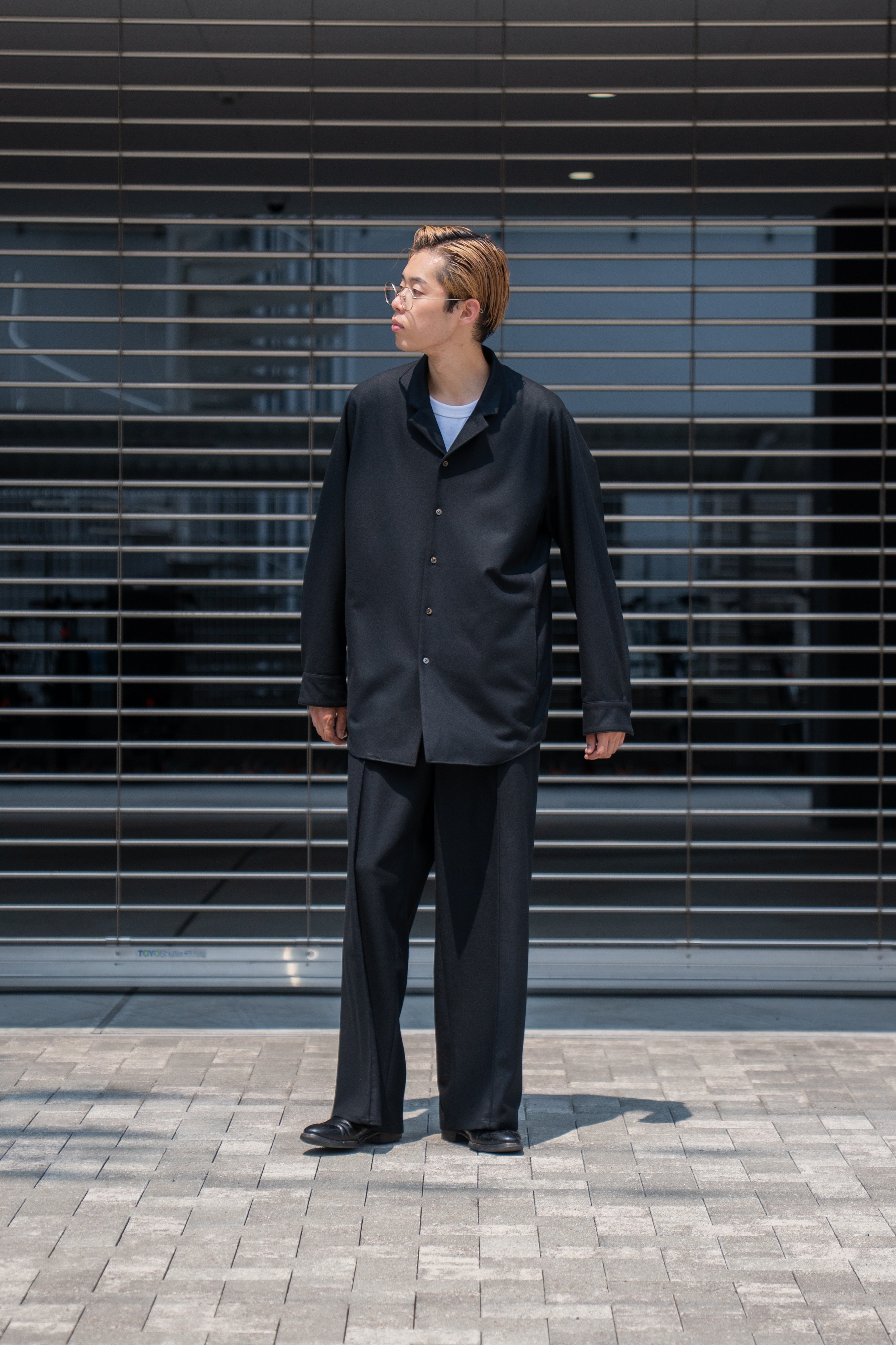 OVERCOAT（オーバーコート）- SHIRT JACKET IN WOOL FLANNEL