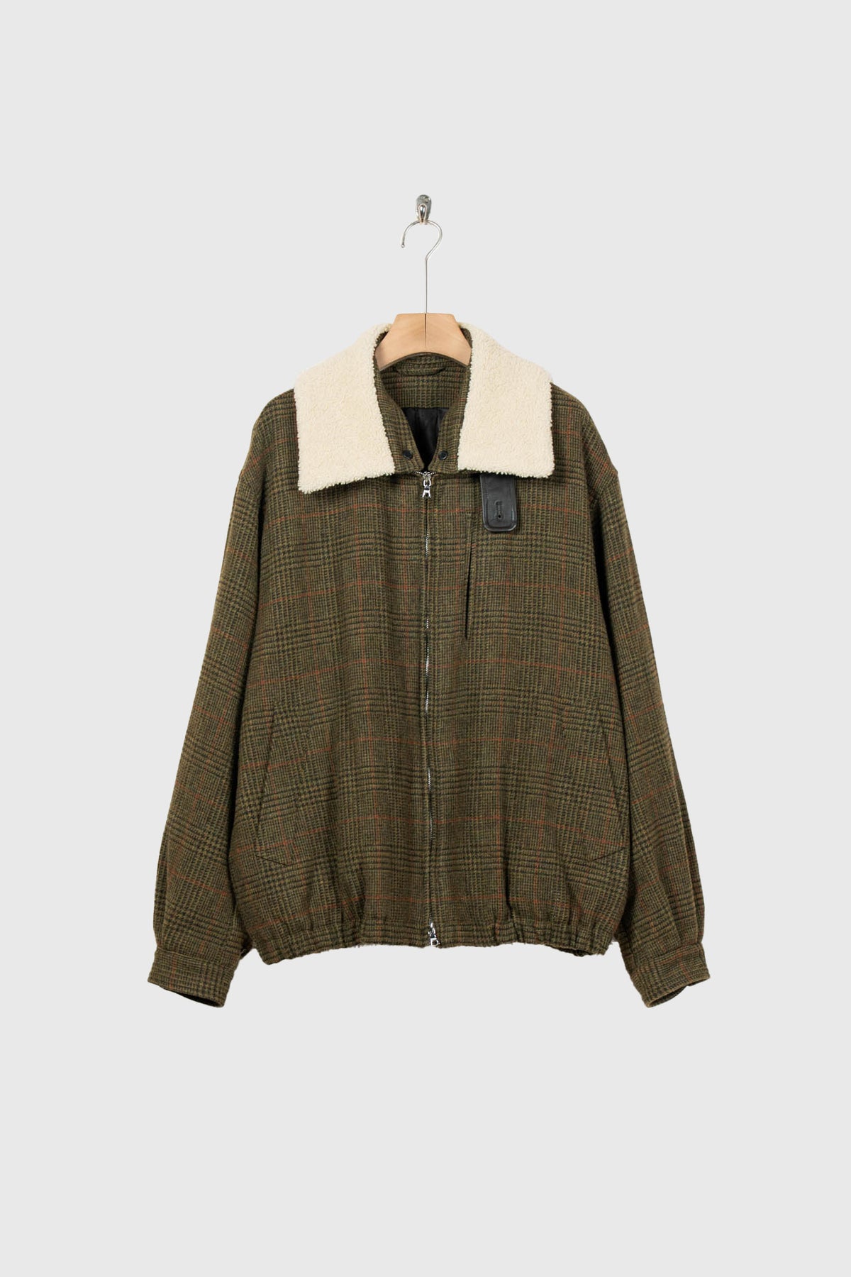 DETATCHABLE COLLAR BRITISH TWEED JACKET(ST.1577)