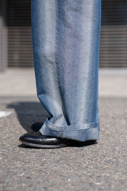 GRADATION DENIM PANTS (BAGGY)