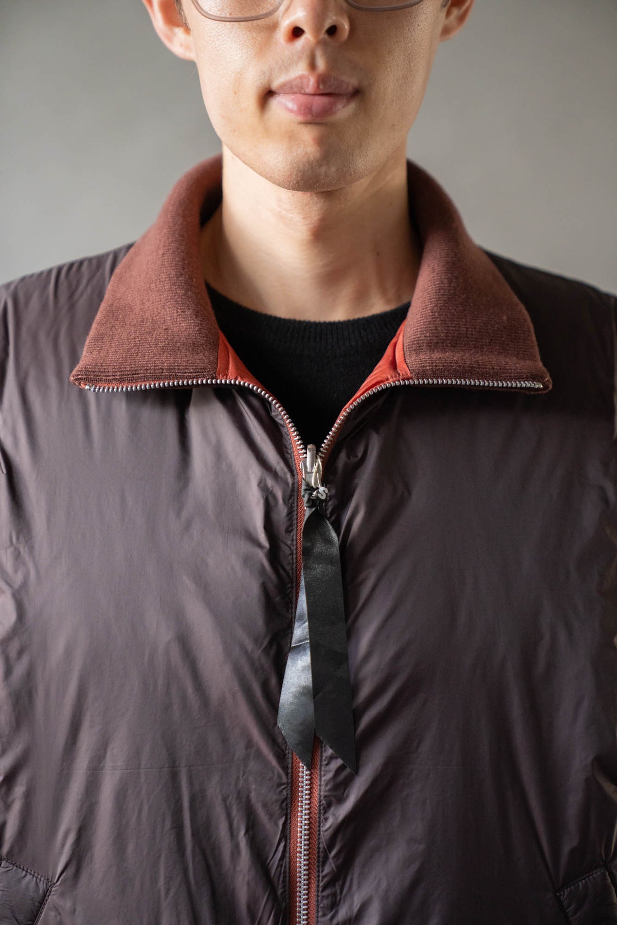 08sircus × TAION Down detachable bomber reversible