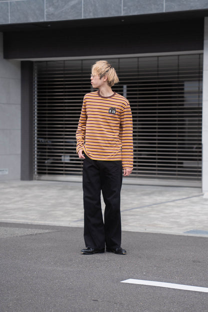 3D TWISTED WIDE LEG JEANS