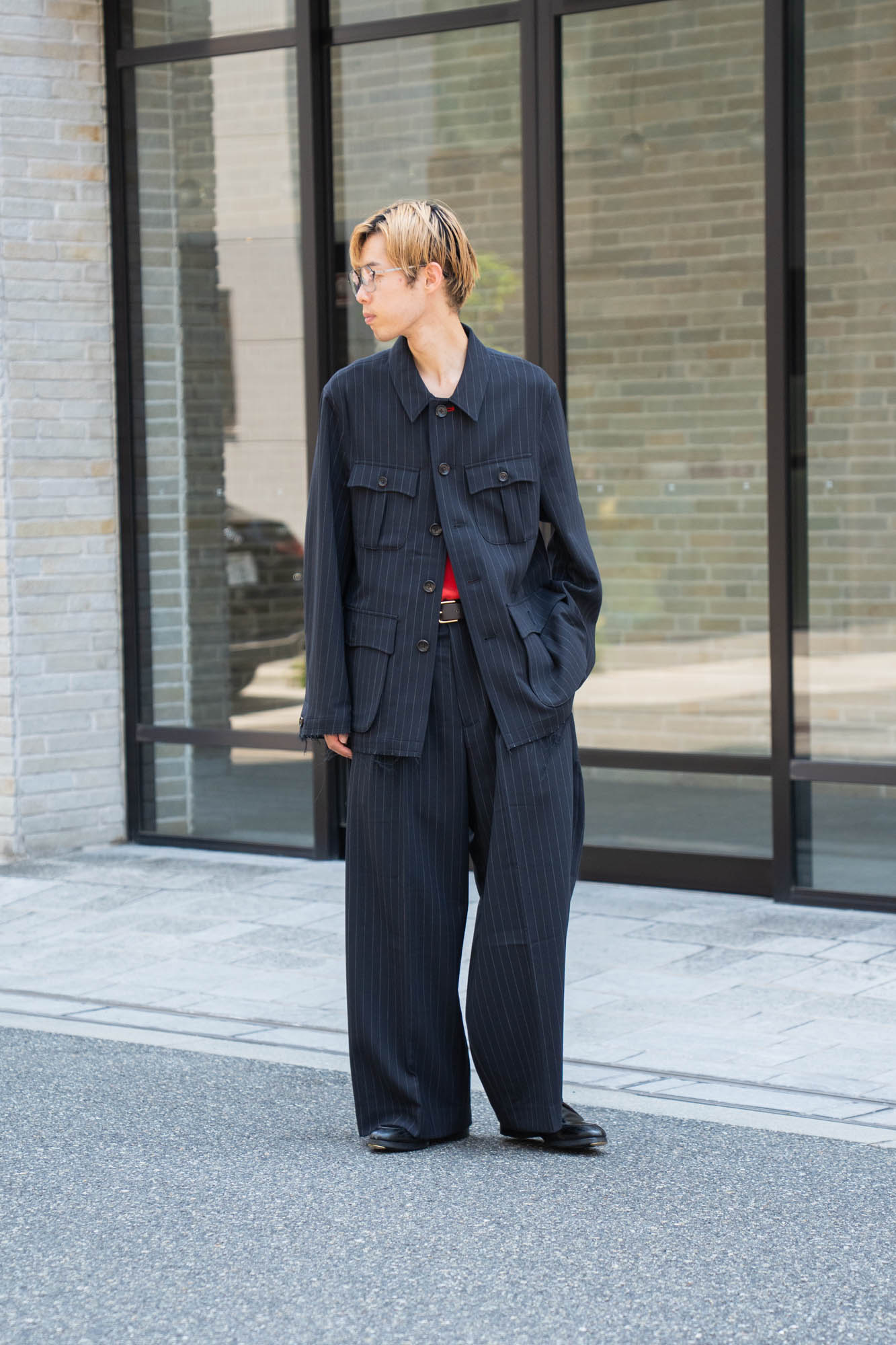 Bonded wool jacket