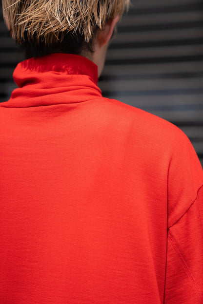 MERINO WOOL HIGH NECK L/S T-SHIRT