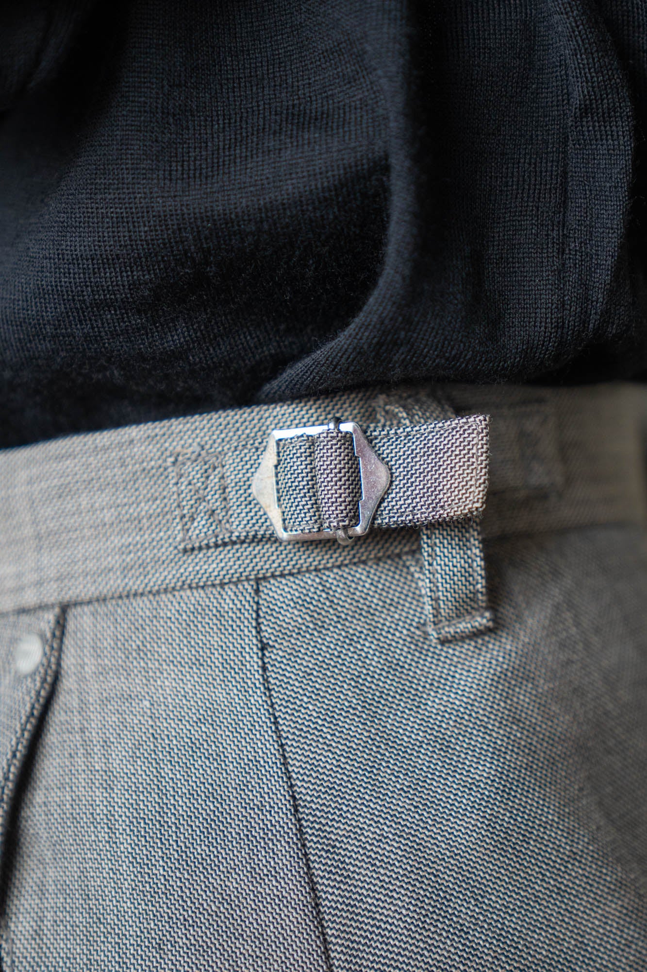 3D TWISTED TAILORED PANTS
