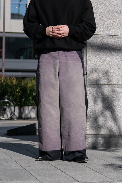 Exclusive Vintage-eﬀect work pants