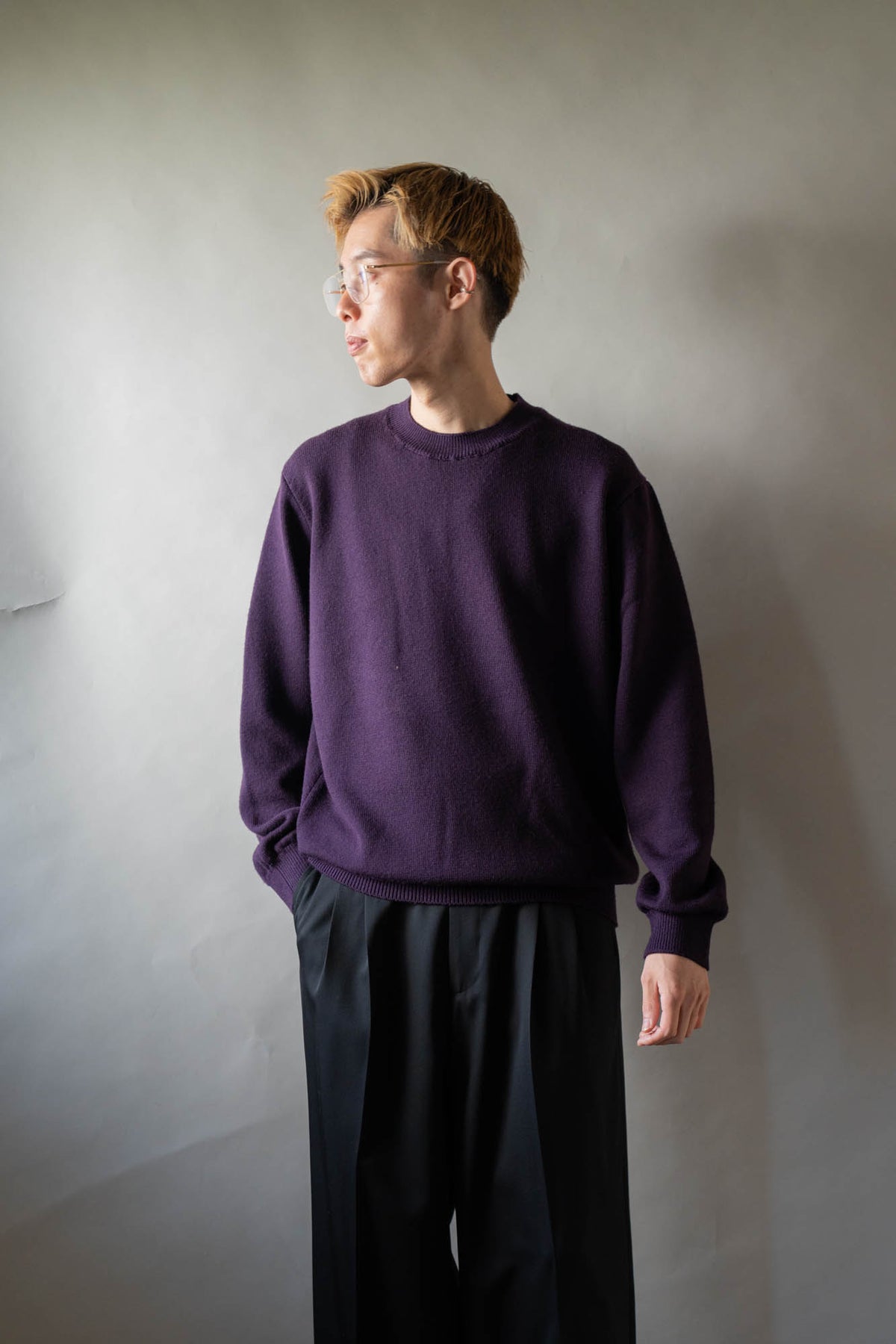 REGULAR WOOL KNIT P/O