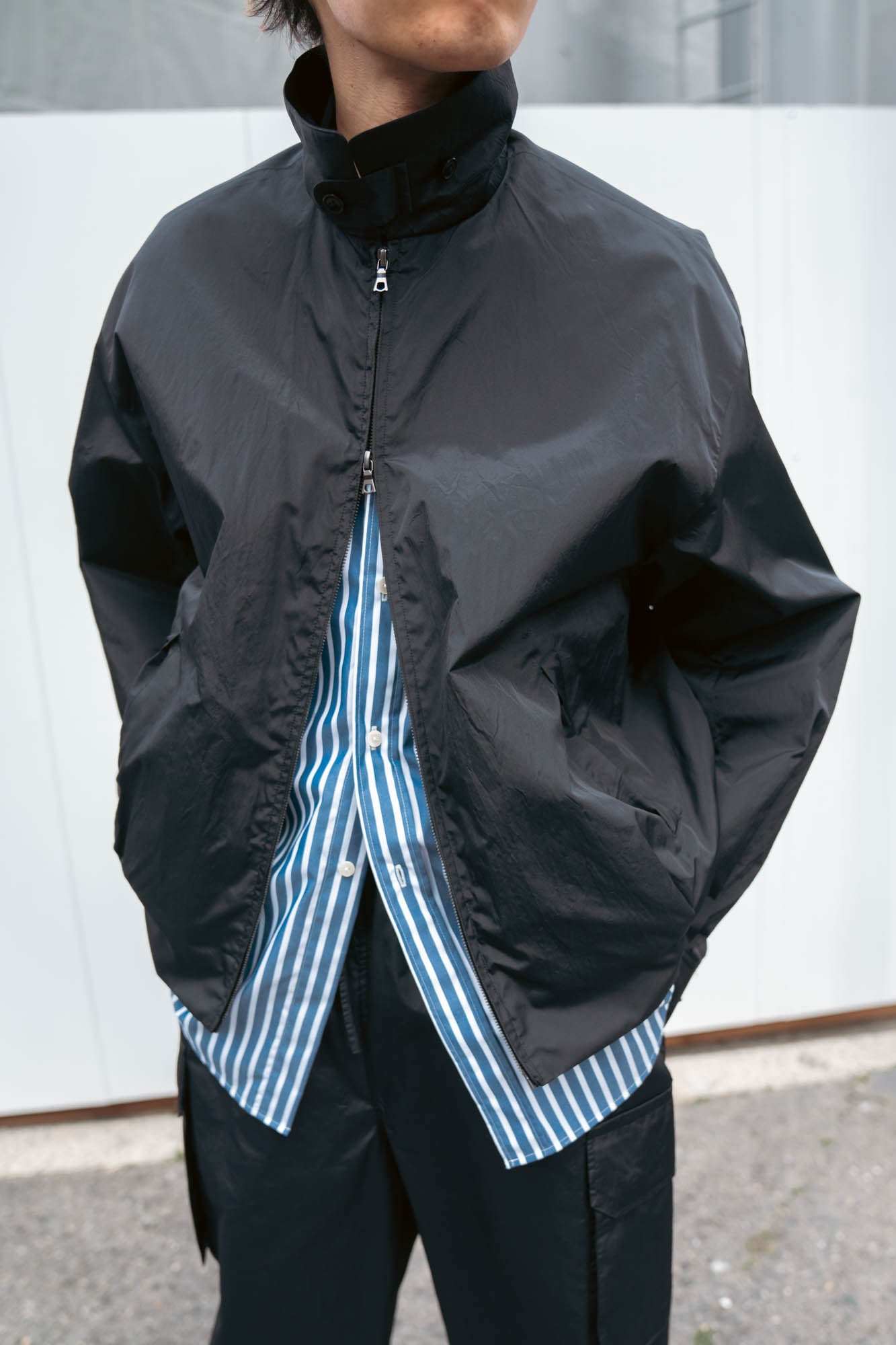 Poly-Silk Zip Jacket