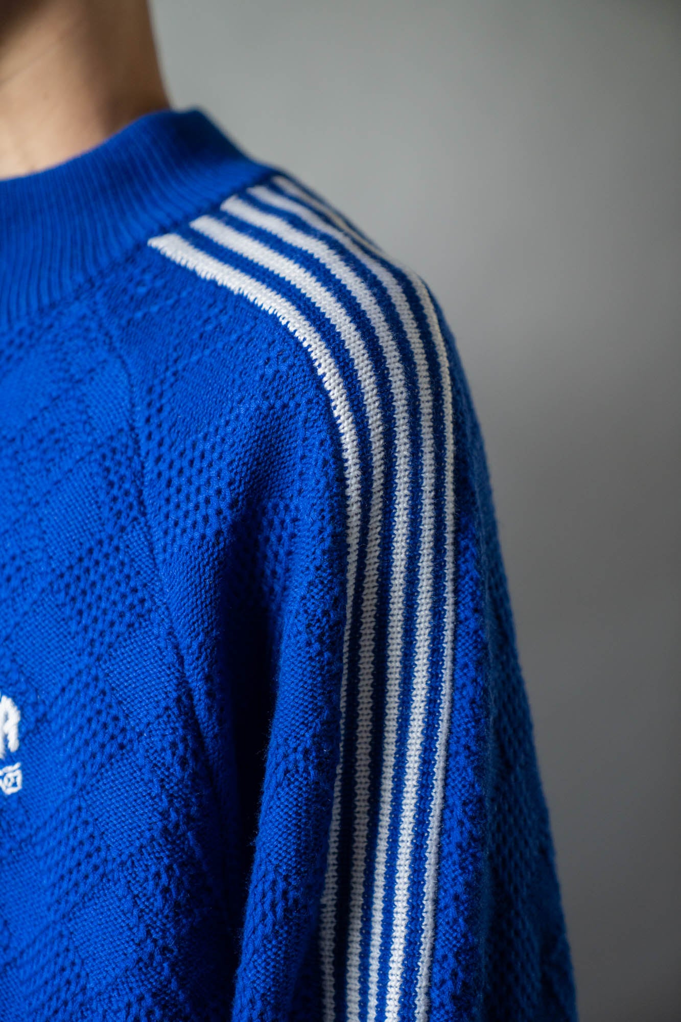 KNITTED TRAINING JACKET