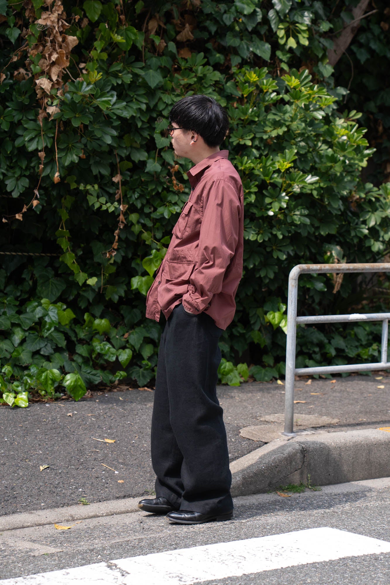 GARMENT DYE SAFARI JACKET