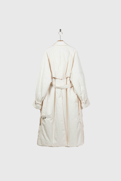 PUFFER TRENCH COAT　