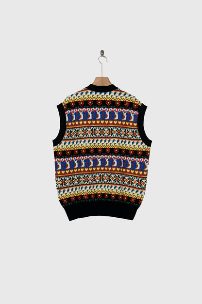 Jacquarded Slope Vest