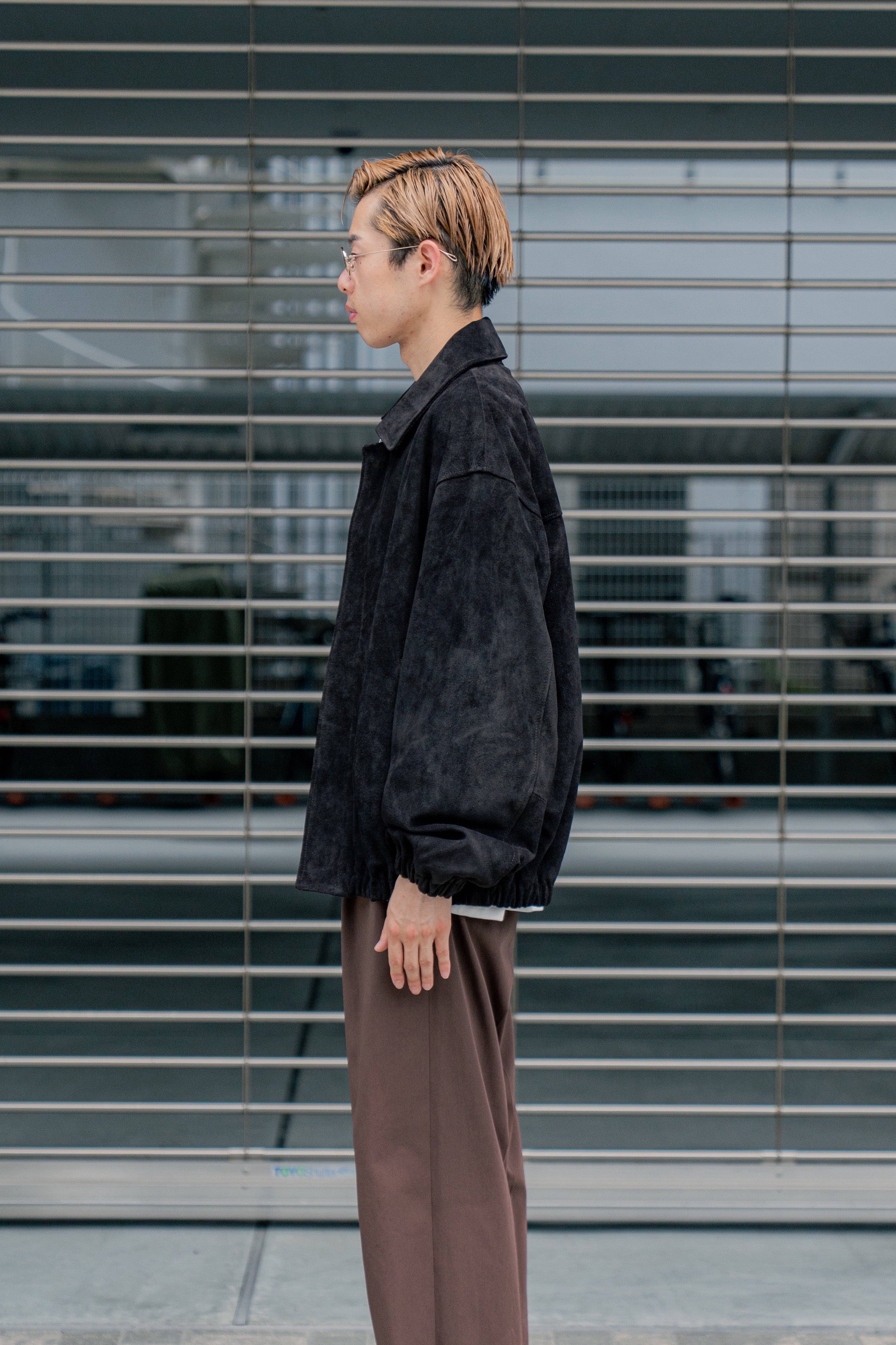 ssstein(シュタイン) 25AW - COW SUEDE ZIP SHORT JACKET(ST.1217
