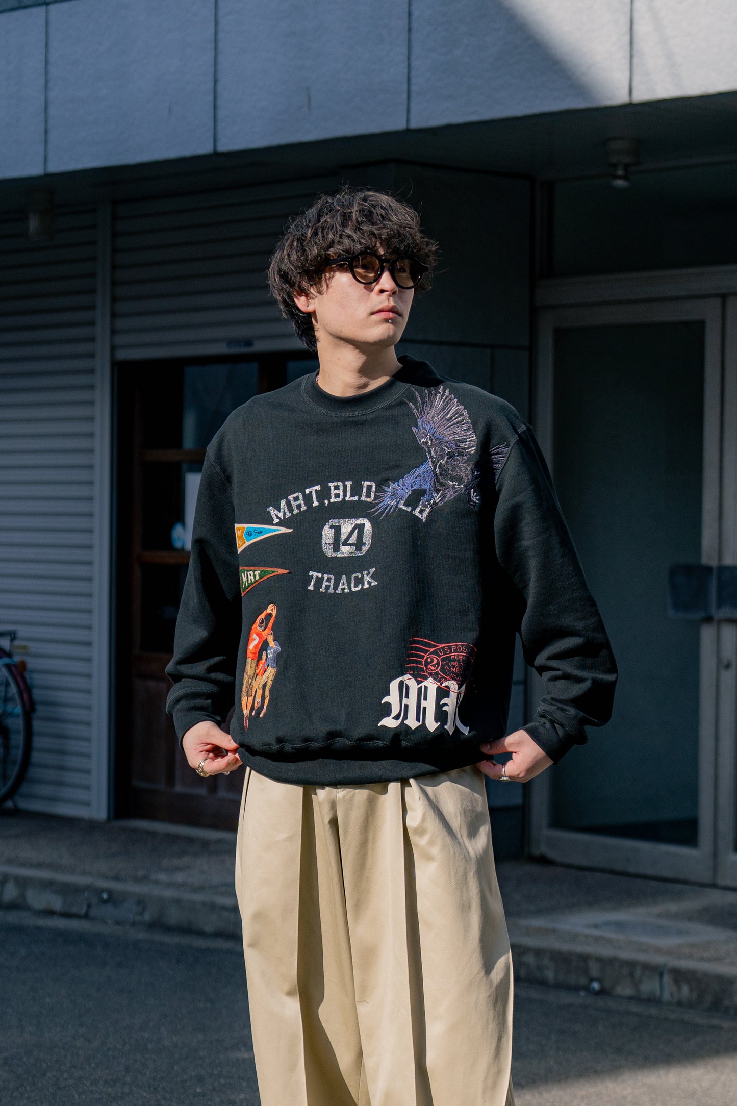 Multi embodied-design sweatshirt