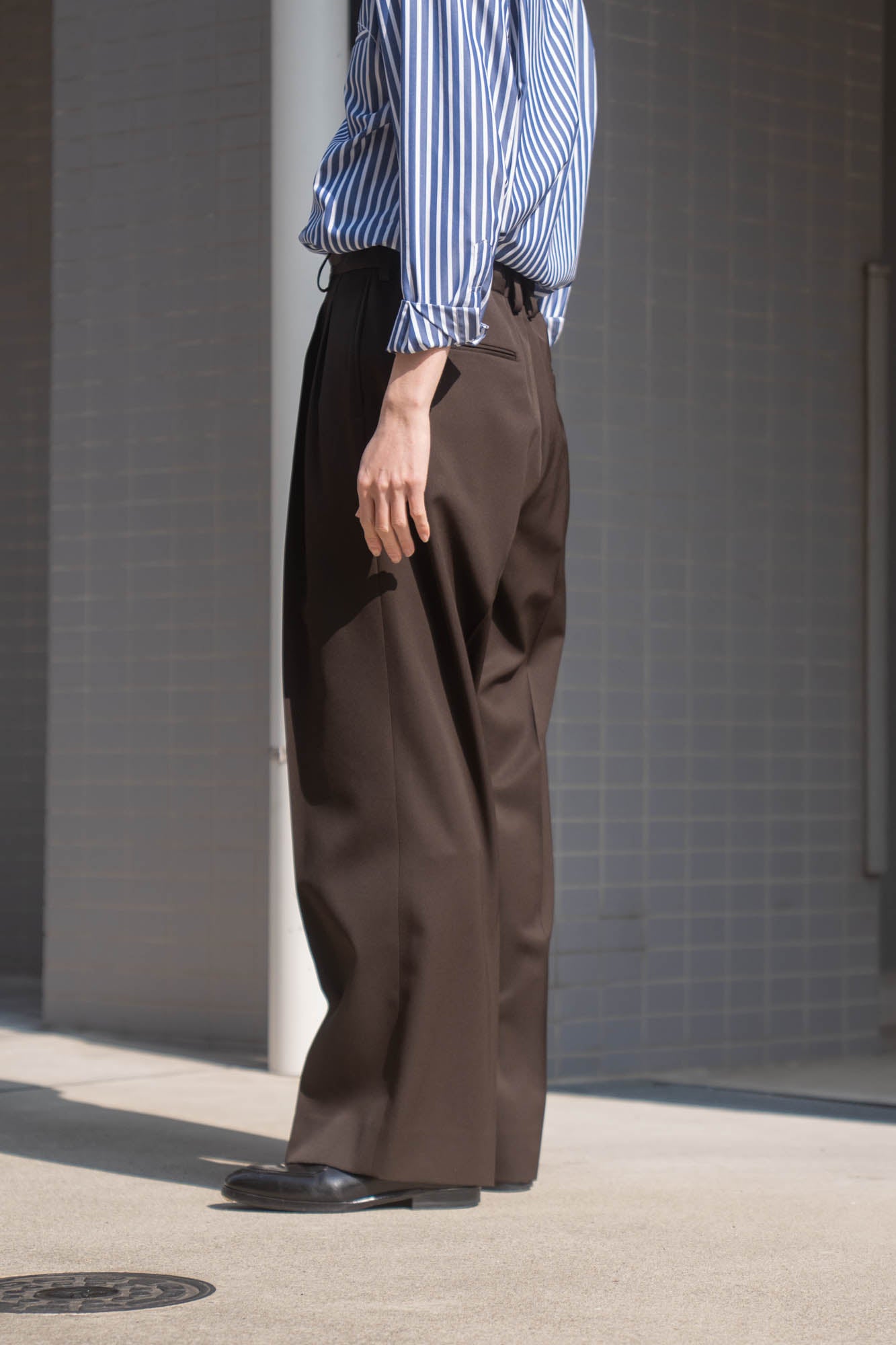 EASY LONG WIDE TROUSERS(ST.1430)