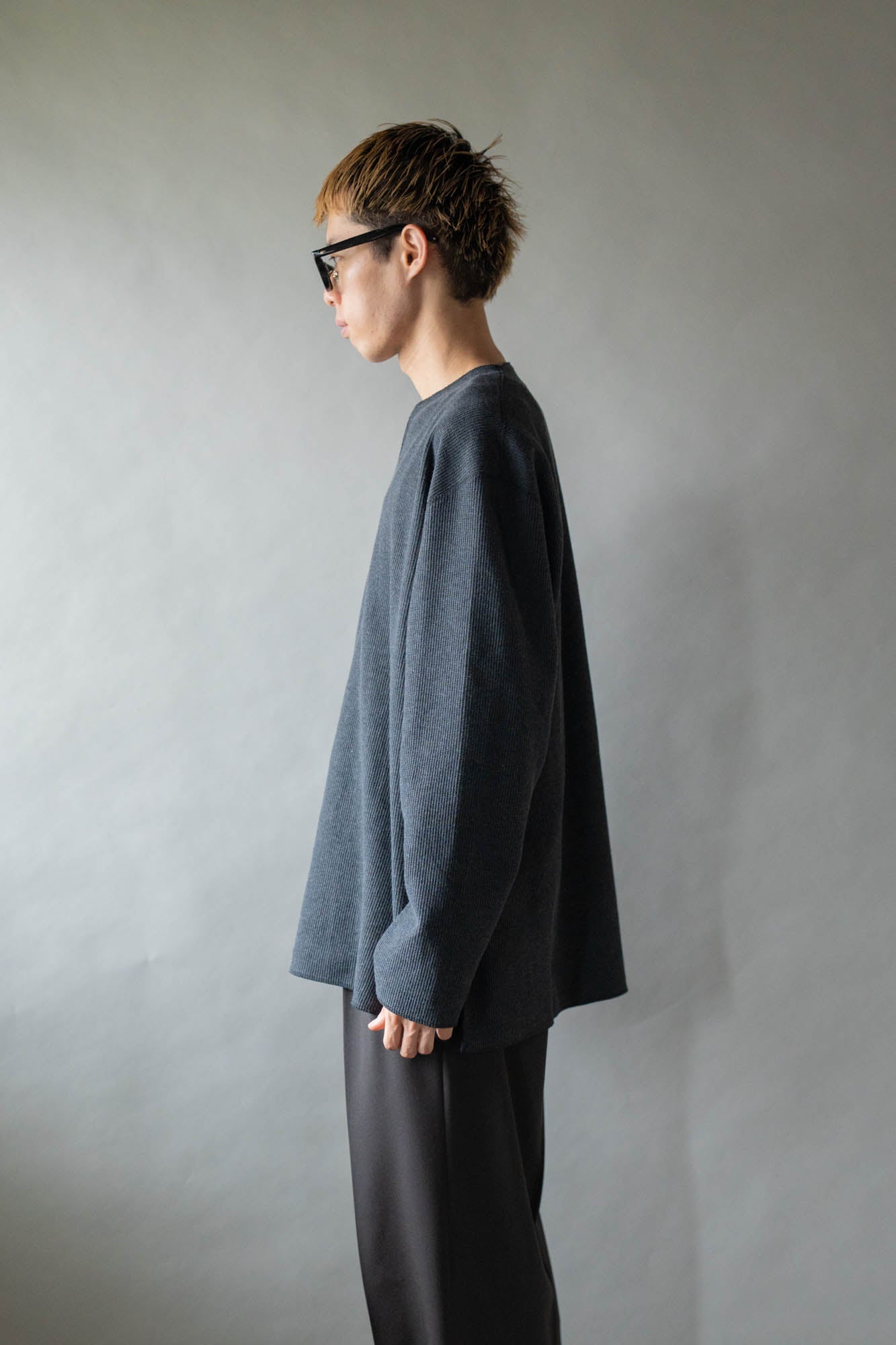 Rough&Smooth Thermal Over-neck L/S