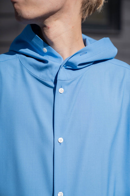 Hooded Wool Shirt