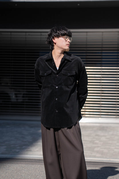 Corduroy Double Pocket Shirt