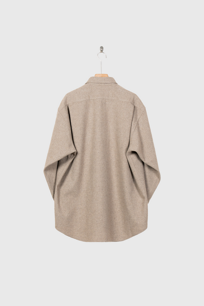 cashmere natural shirt