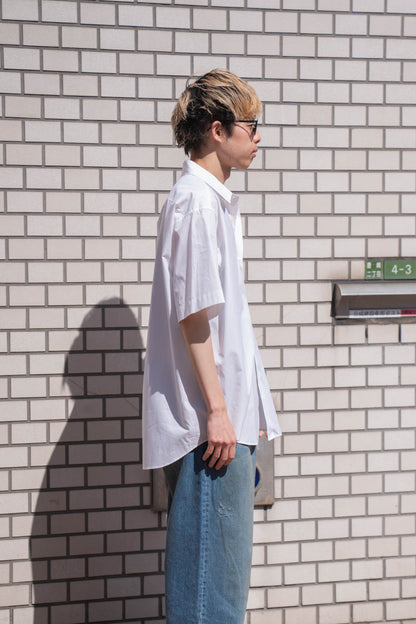 SUVIN COTTON OVERSIZED SS SHIRT(ST.1497)