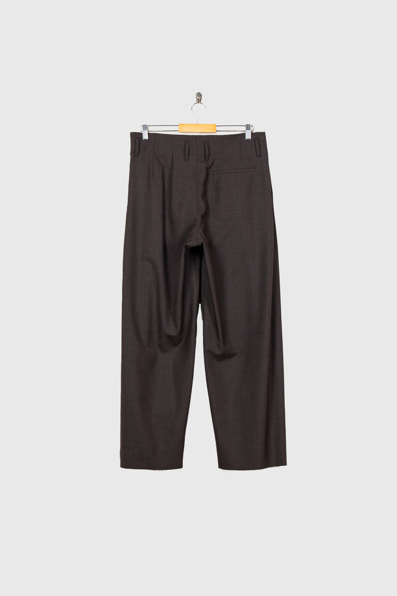 5 Tuck Trouser in Wool Tropical | スラックス OVERCOAT(オーバー 5 Tuck Trouser in Wool Tropical | スラックス OVERCOAT(オーバー