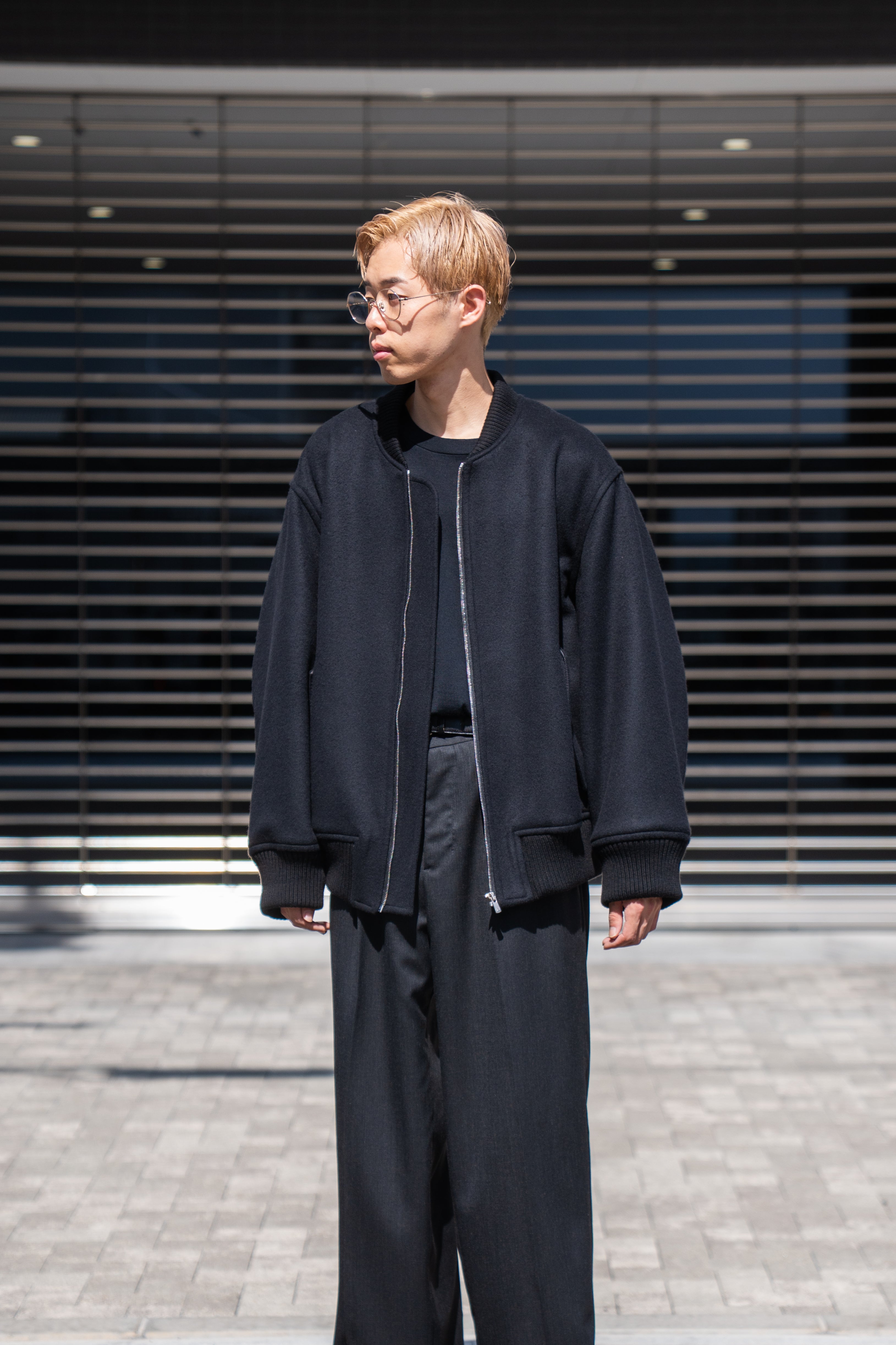 OVERCOAT（オーバーコート）- MA-1 BOMBER JACKET IN DOUBLE FACE