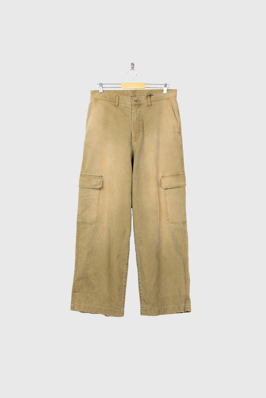 SULFUR DYED WHIP CORD VINTAGE TROUSERS(ST.1240)