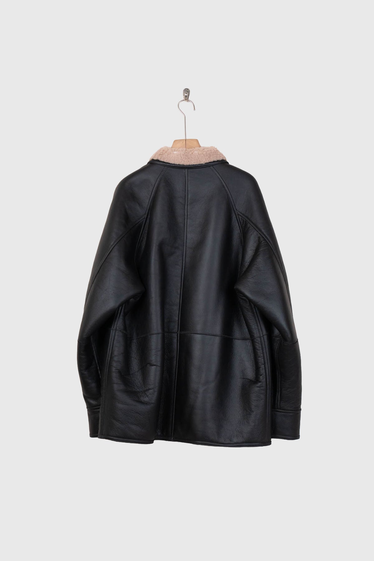 REVERSIBLE MOUTON BLOUSON