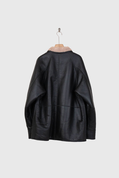 REVERSIBLE MOUTON BLOUSON