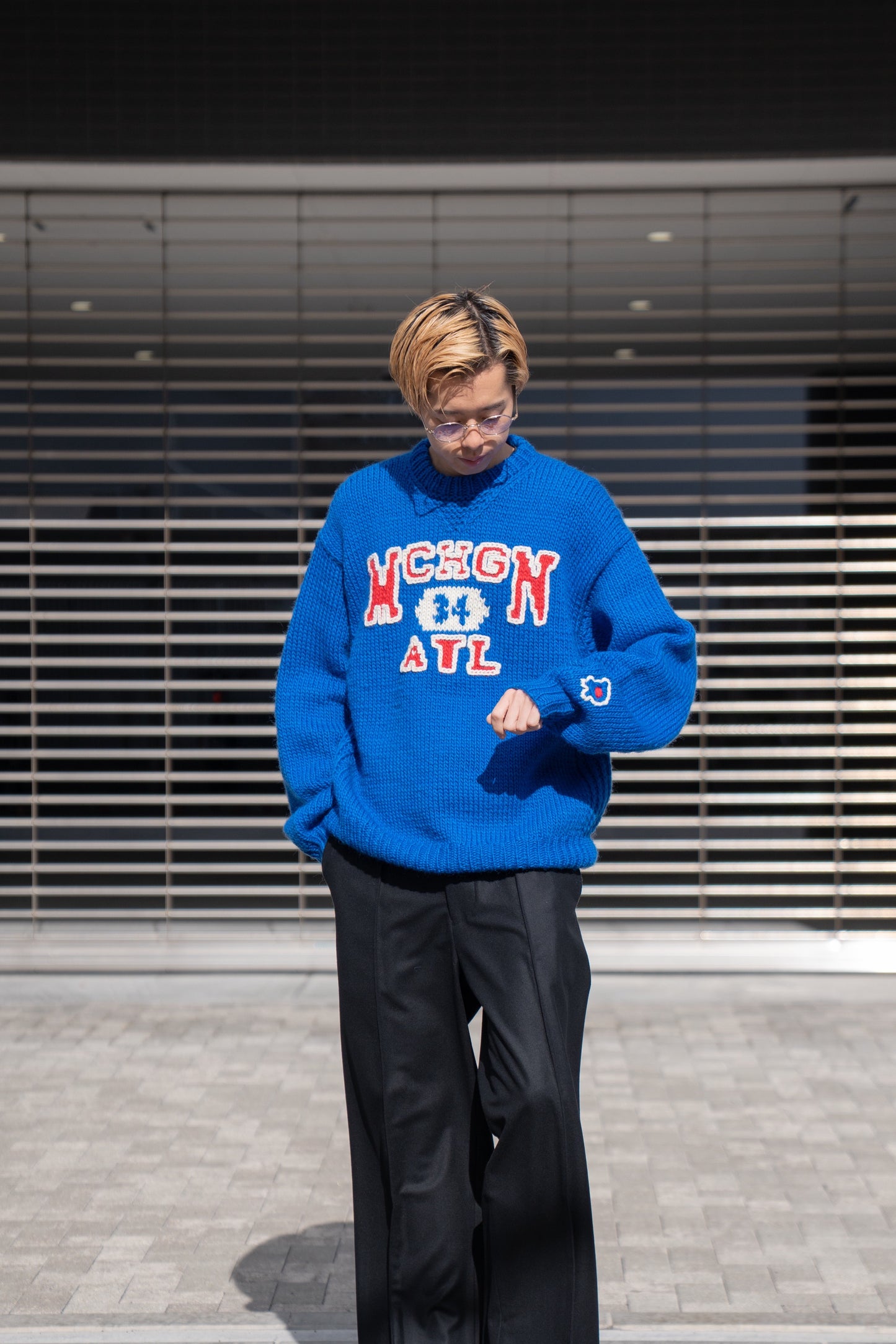 HAND KNITTING SWAETSHIRT