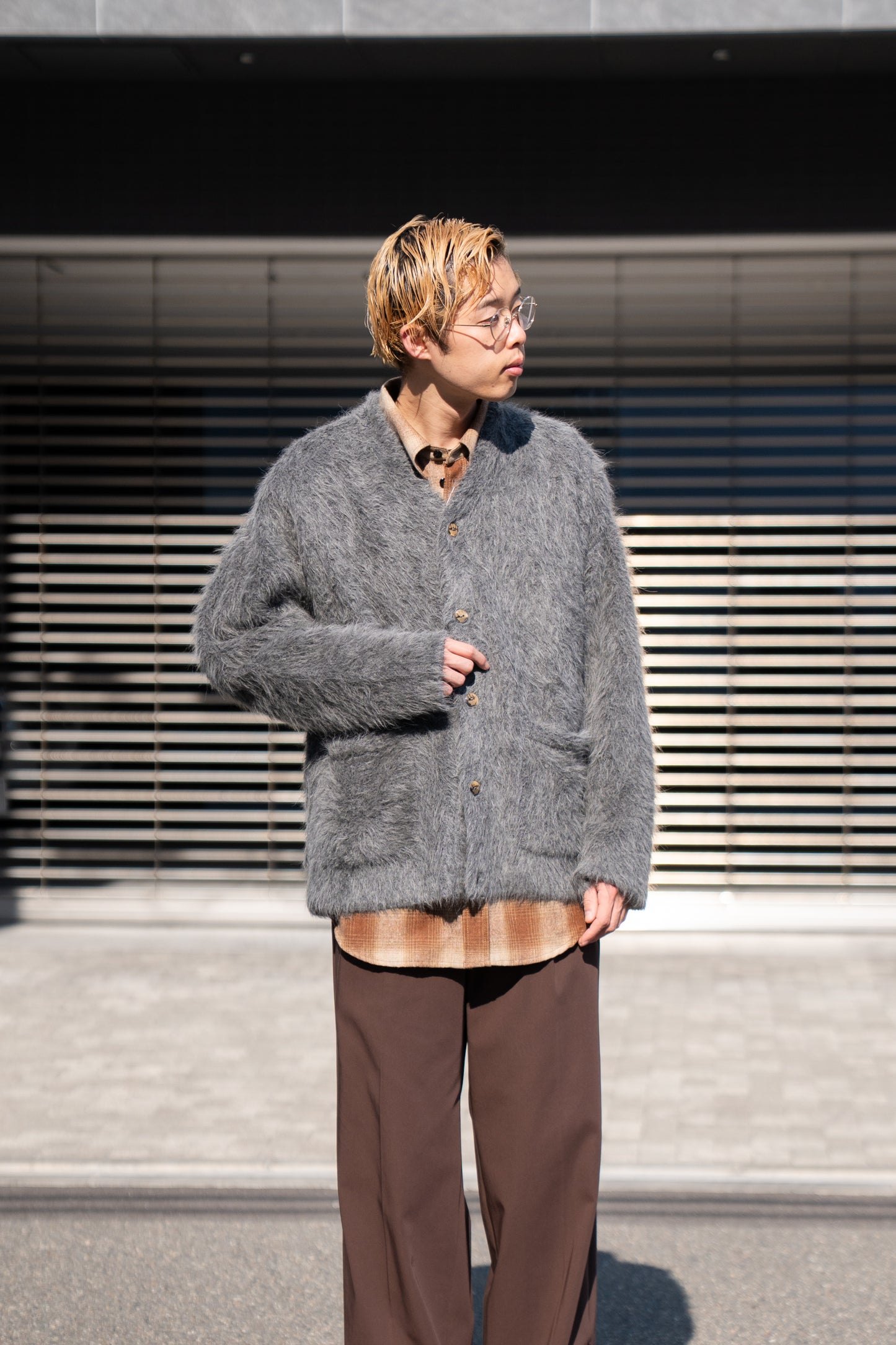 Suri Alpaca Cardigan