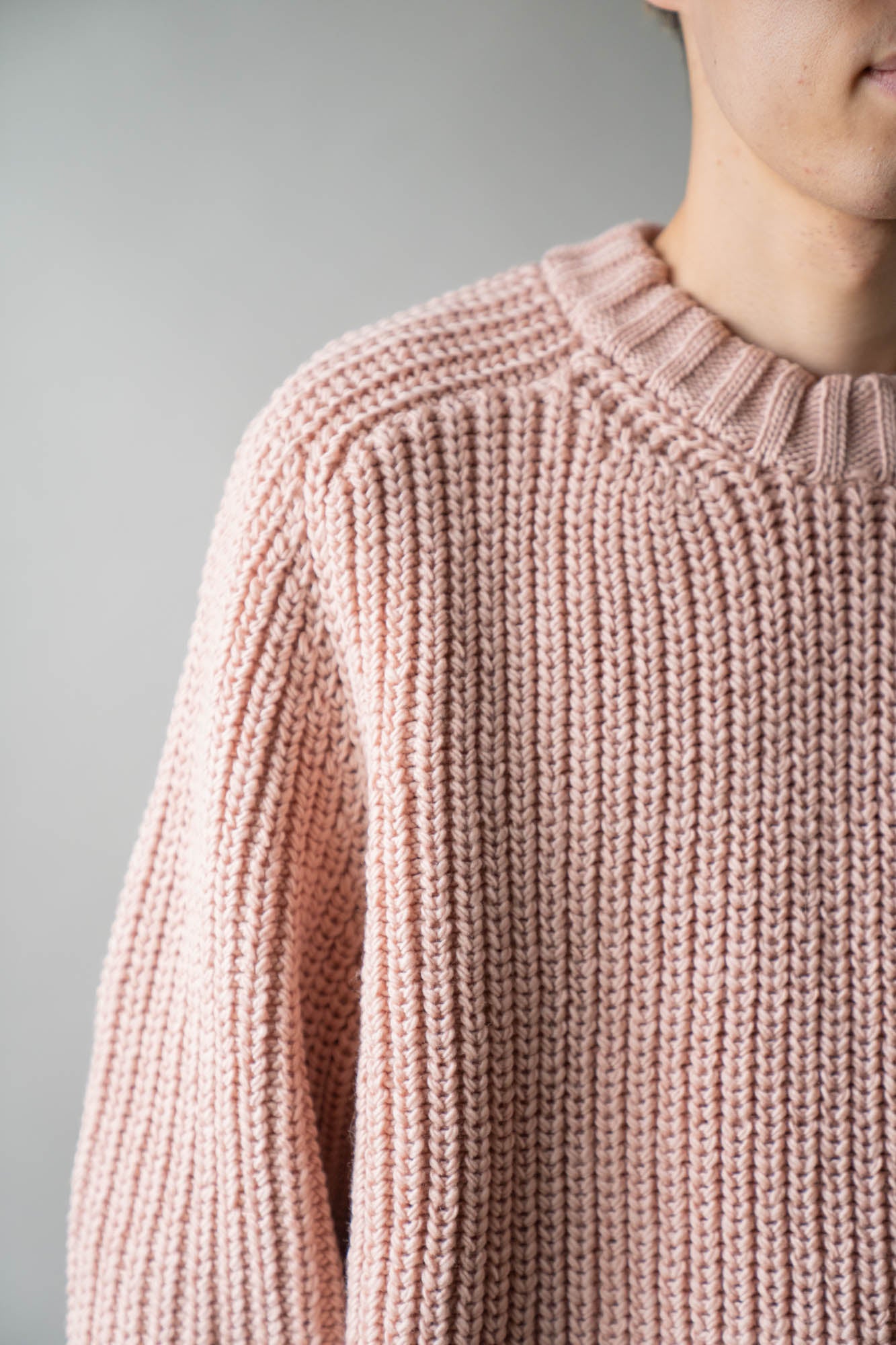 Belt. Slit Knit in Merinos d`Arles