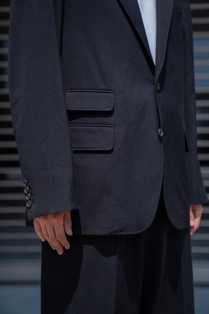 Wool Gabardine 2B Jacket