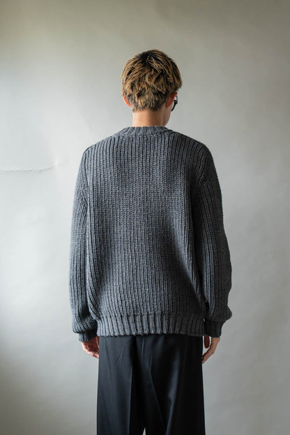Belt. Slit Knit in Merinos d`Arles