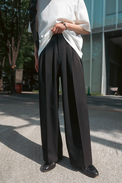 EASY LONG WIDE TROUSERS(ST.1610)