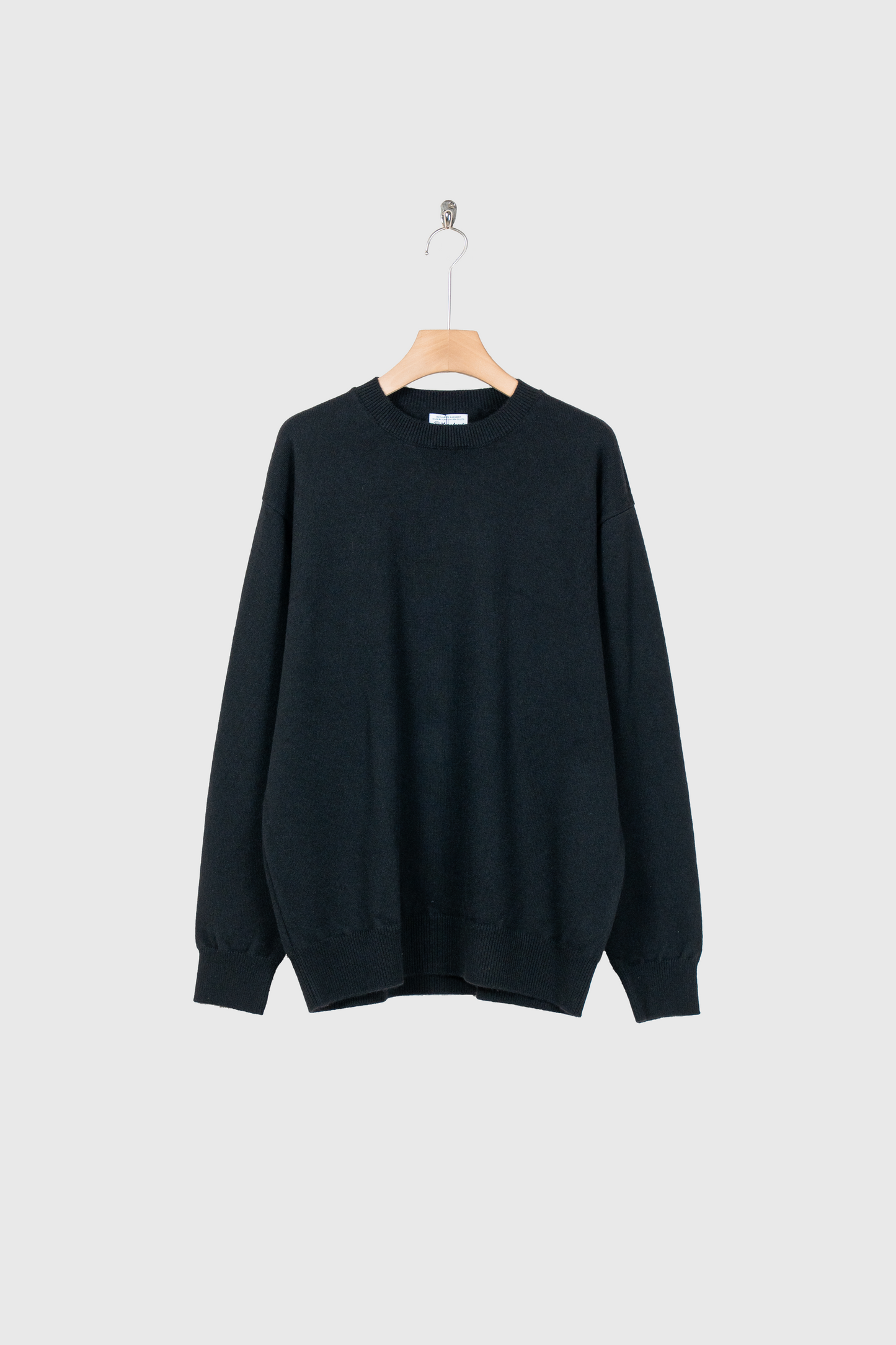 RIGID CASHMERE GARMENT DYED SWEATER P/O