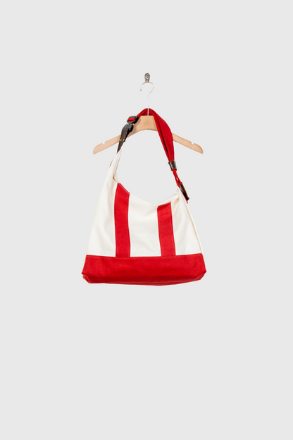 D cutting messenger bag