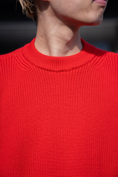 MERINO WOOL CREWNECK KNIT