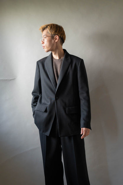 MODIFIED SHAWL-COLLAR JACKET