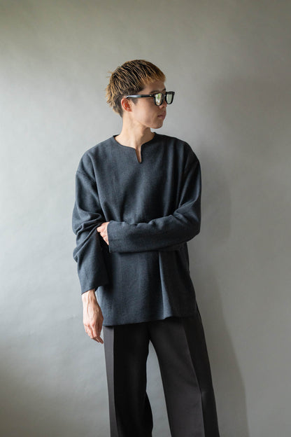 Rough&Smooth Thermal Over-neck L/S