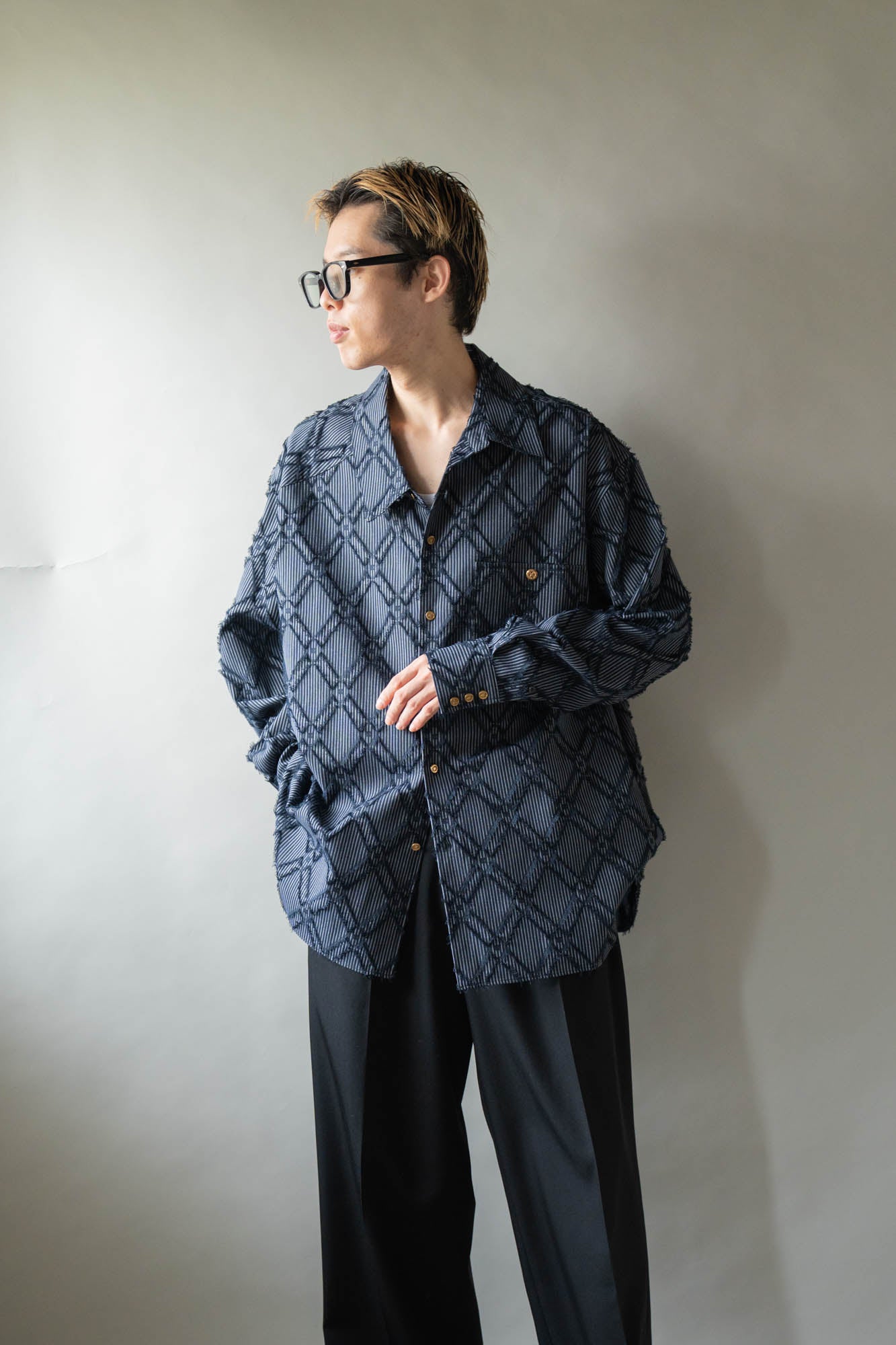 Harlequin Slip Off Shirt