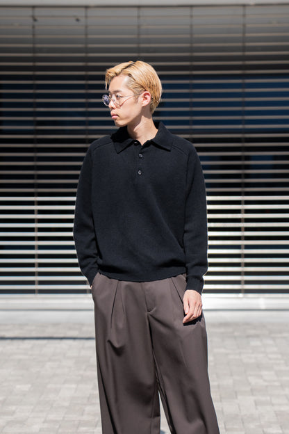 sign別注 SADDLE SLEEVE POLO