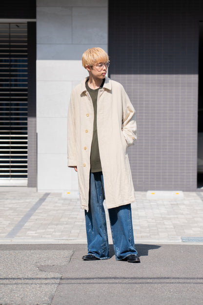 Classic Wool Balmacaan Coat