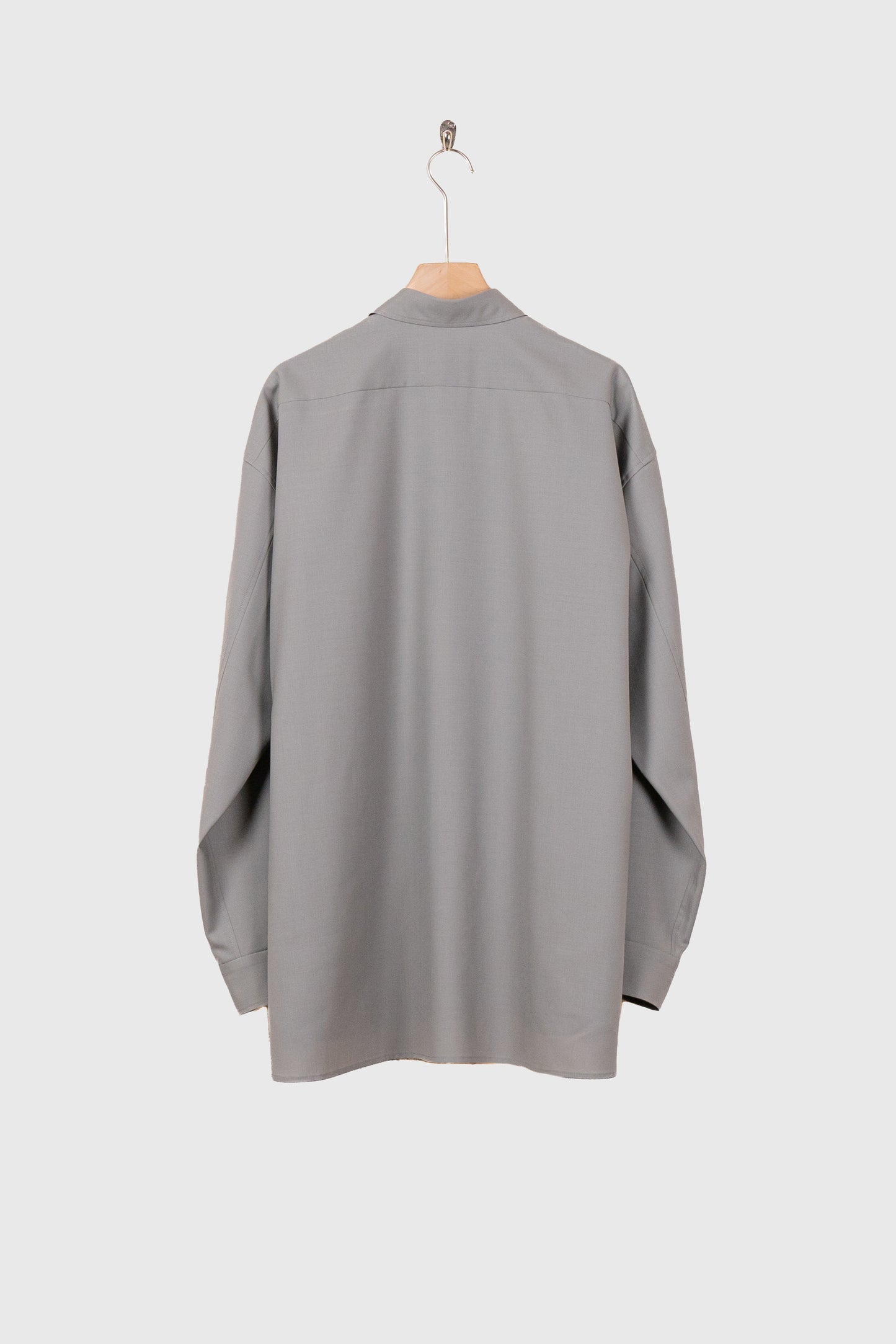 SPR120'S WOOL TROPICAL OVER SHIRT