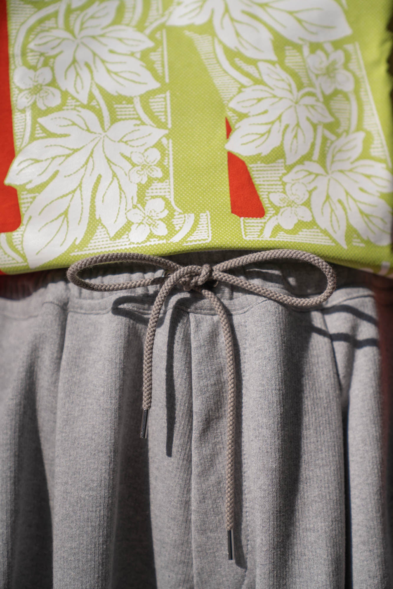 Pleated Balloon Sweat Shorts