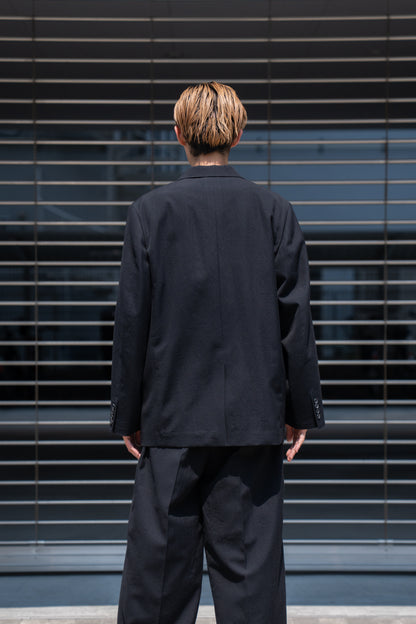 Wool Gabardine 2B Jacket