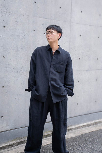 Linen Silk Wide Shirts
