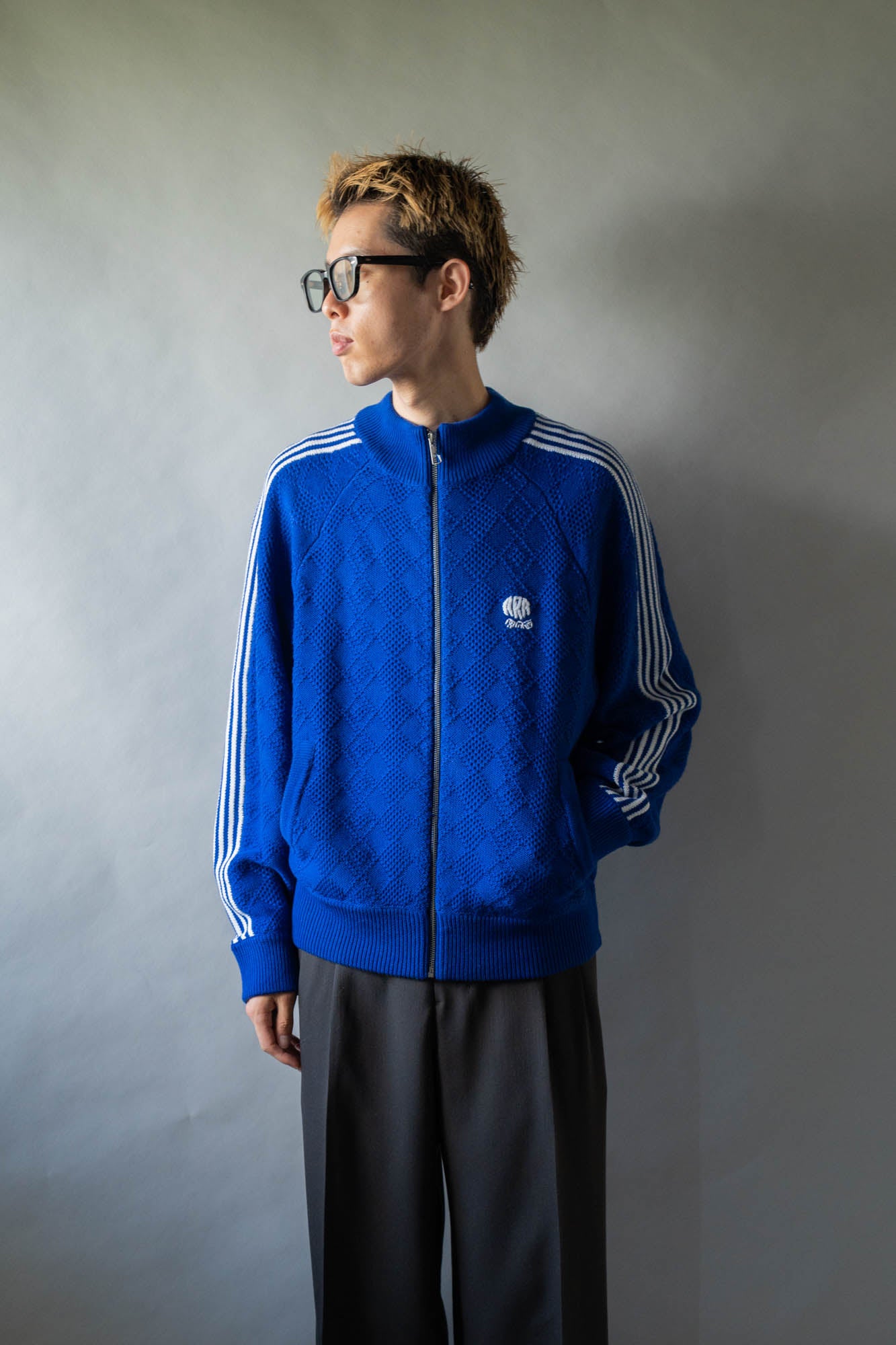 KNITTED TRAINING JACKET